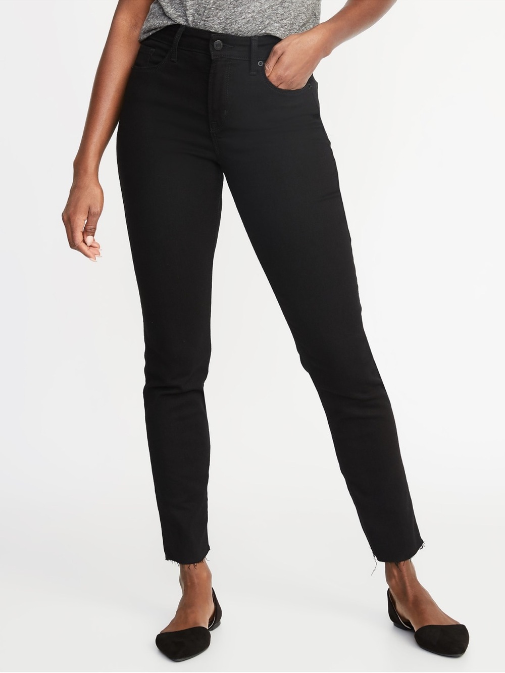 Women’s High-Rise Black Skinny Jeans